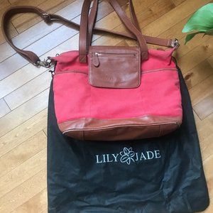 Lily Jade Diaper bag 3 ways to carry (handbag, crossbody messenger & back pack)
